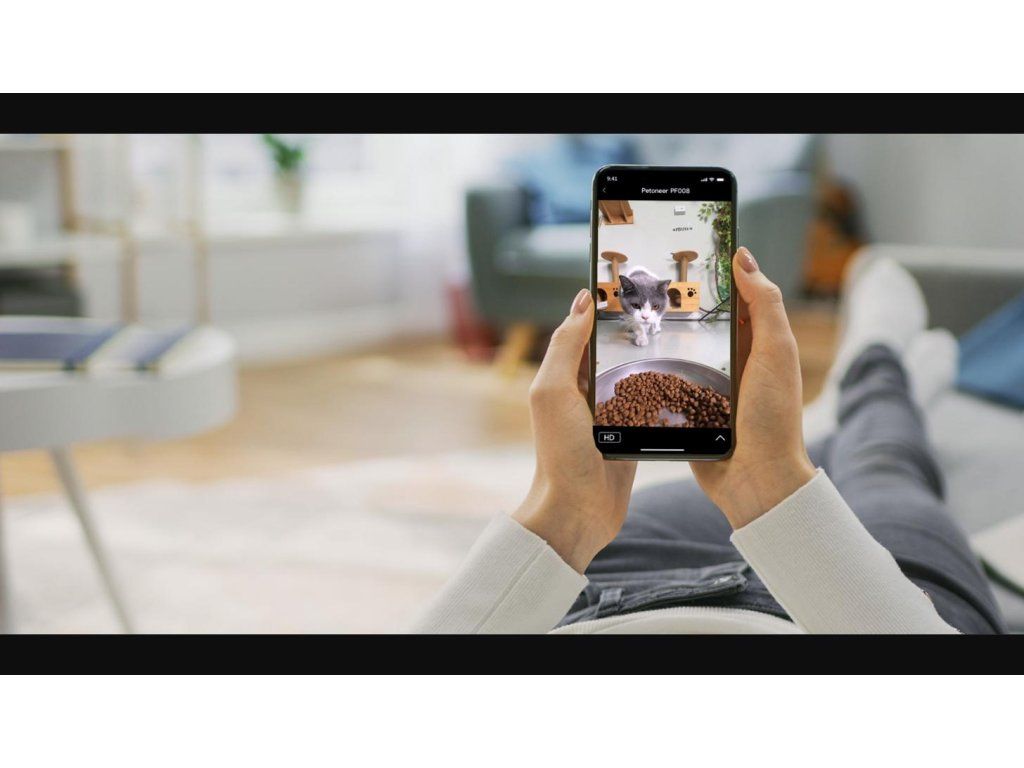 Ovládání Petoneer NutriVue přes mobilní appku